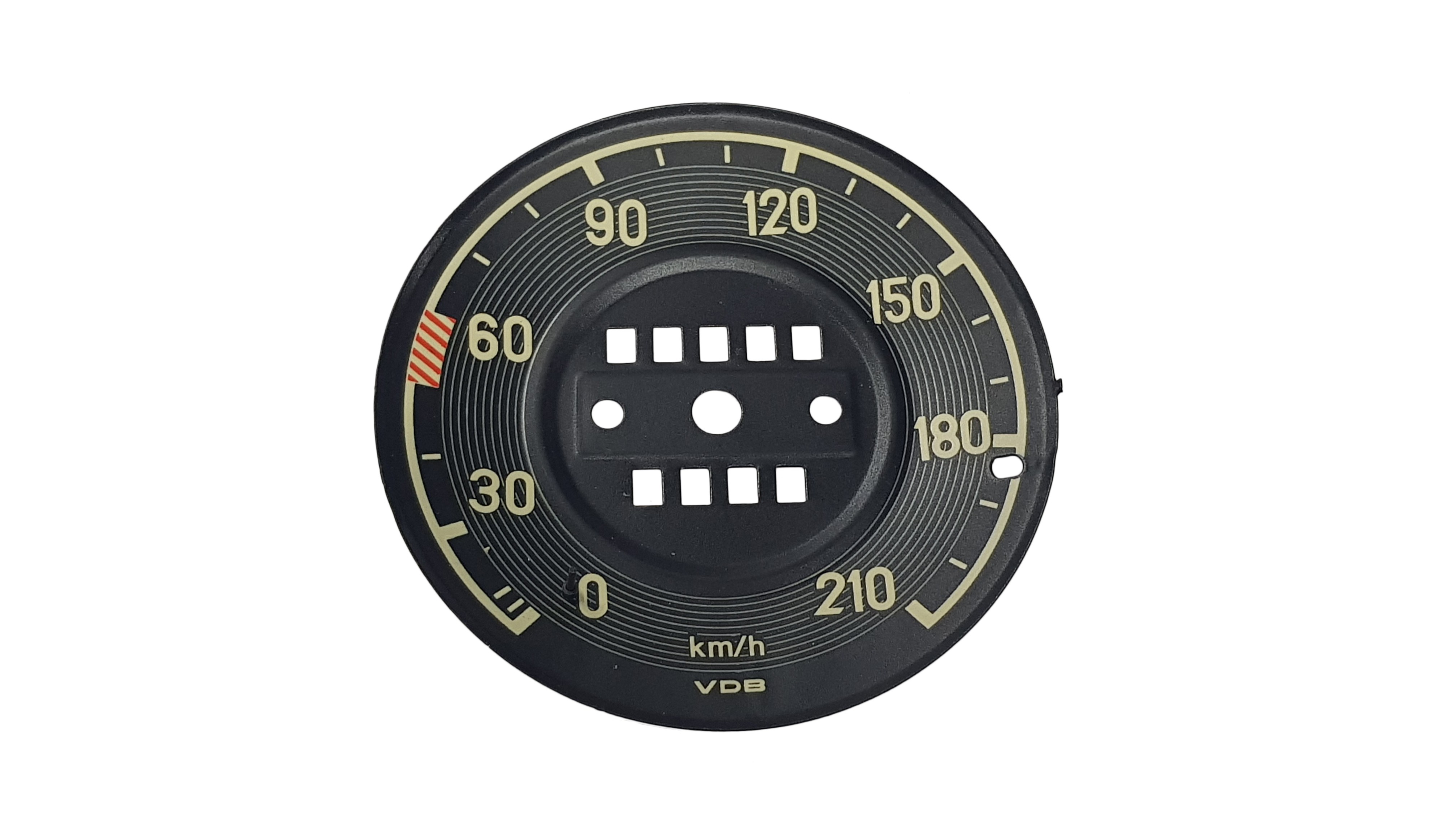 Speedometer Cover W111 KM Versie Classic Mercedes Parts
