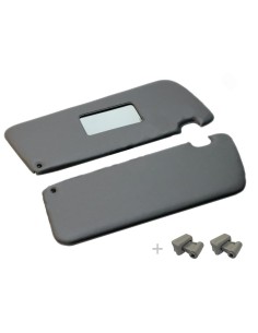 Zonnekleppen met clipjes Zwart SL107 - PRE-ORDER