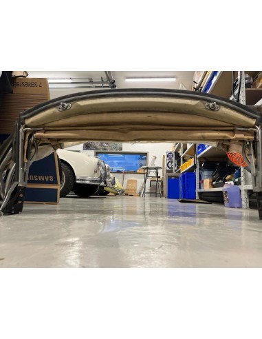 Kompletter Verdeckrahmen mit Verdeck R107 SL107 - 1077700002