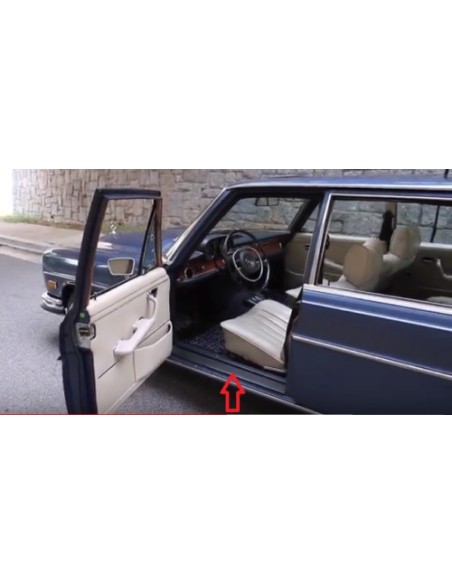 Dorpelmatjes Zwart W108 W109