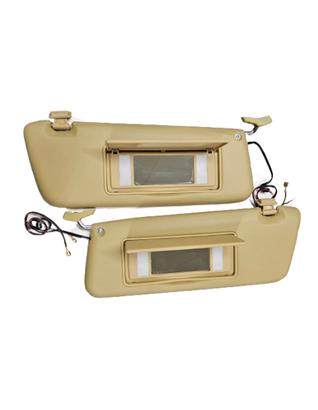 Sunvisors Beige 560SL R107 - 1078103710 1078103810