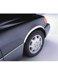 Chroom Spatbord Sierlijsten Set Mercedes C140 COUPE  1991 - 1999 2