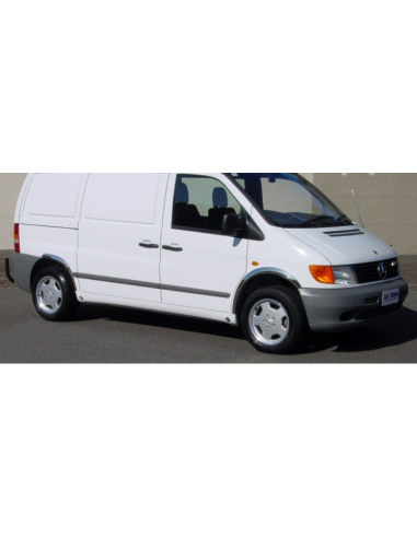 Chroom Spatbord Sierlijsten Set Mercedes W638 V-CLASS 1996 - 2003