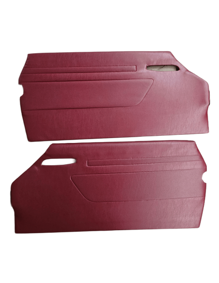 Jeu de panneaux de porte Bordeaux Incl Baguette chromé R107 C107 1077203770 1077203870