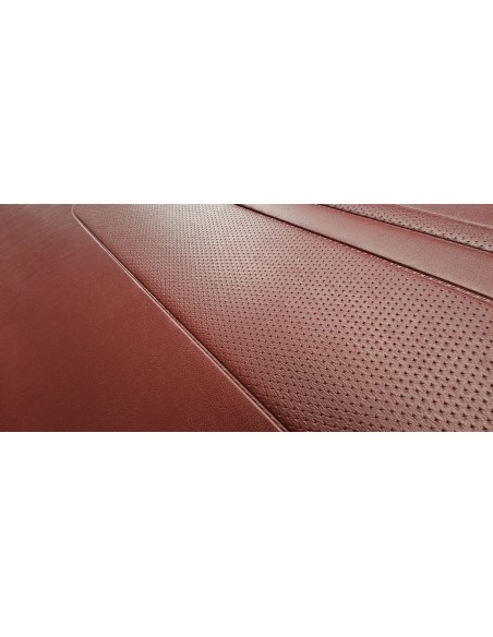 Satz Türverkleidungen Bordeaux Rot Incl Chrom Zierleiste R107 C107 1077203770 1077203870