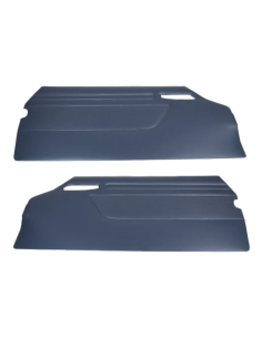 Jeu de panneaux de porte Bleue Incl Baguette chromé R107 C107 1077203770 1077203870