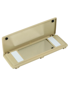 Sun Visor Vanity Mirror Cream  R107 560SL W123 W126 560SE 560SEC