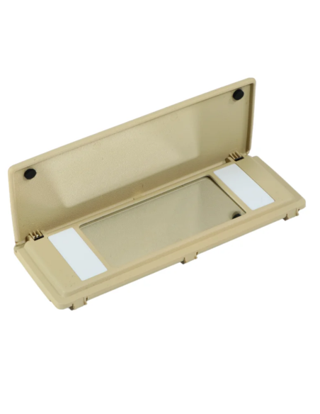 Zonneklep Spiegeldoos Creme R107 560SL W123 W126 560SE 560SEC