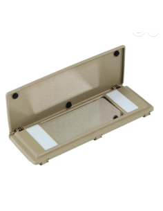 Sonnenblende Außenspiegel Creme Pilz R107 560SL W126 560SE 560SEC